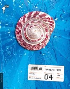 matematika 4-i.blai -bat-ed 2008 euskera-9788483941188