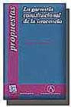 la garantia constitucional de la inocencia-francisco caamaño-9788484427988