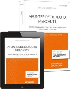 apuntes de derecho mercantil (papel + e-book) (15ª ed.)-alberto bercovitz rodriguez cano-9788490595688