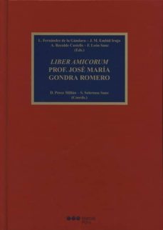 liber amicorum prof. jose maria gondra romero-9788497680288