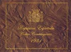 republica española-cortes constituyentes 1931-9788498622188