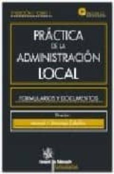practica de la administracion local formularios y documentos (3 v ol. cd-ron)-manuel j. domingo zaballos-9788498763188