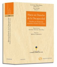 hacia un derecho de discapacidad-luis cayo perez bueno-9788499032788