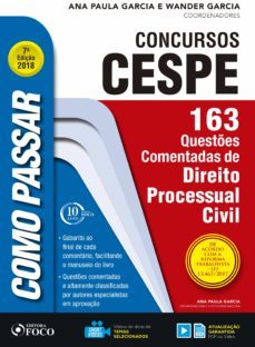 como passar em concursos cespe: direito processual civil (ebook)-9788582422588