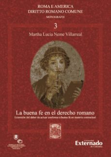 la buena fe en el derecho romano (ebook)-martha lucia neme villarreal-9789587106688