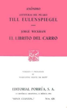 aventuras del picaro till eulenspiegel; librito del carro-9789684329188