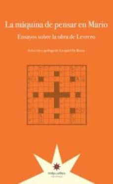 la maquina de pensar en mario-ezequiel de rosso-9789871673988