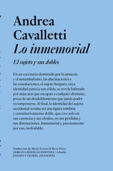 lo inmemorial (ebook)-andrea cavalletti-9789878969688