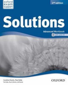 solutions adv workbook  & cd pk 2 ed 2013-9780194553698