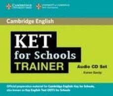 ket for schools trainer audio cds (2)-karen saxby-9780521132398