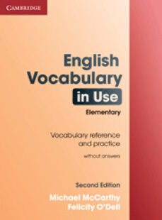 english vocabulary in use (elementary) (2nd ed.): edition without answers-9780521136198