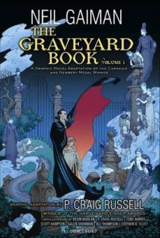the graveyard book graphic novel part 1-neil gaiman-9781408858998