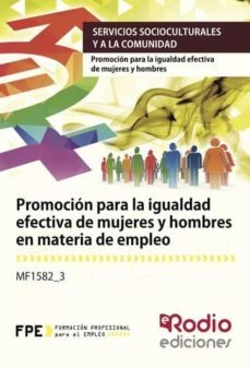 promocion para la igualdad efectiva de mujeres y hombres en materia de  empleo (ebook)-9781524306298