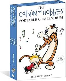 the calvin and hobbes portable compendium set 6: volume 6-bill watterson-9781524890698