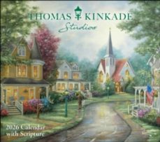 thomas kinkade studios 2026 deluxe wall calendar with scripture-thomas kinkade-9781524896898