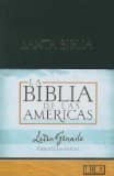 hand size giant print bible-lbla (la biblia de las americas)-9781586403898