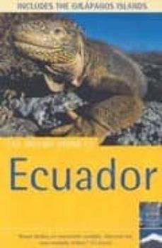 the rough guide to ecuador (2nd ed.). includes the galapagos isla nds-9781843531098