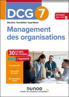 dcg 7 management des organisations - fiches de révision - réforme 2026-2027 (ebook)-gilles voirin-pierre baillieul-claude massiet-9782100900398