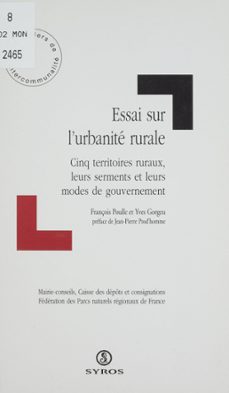 essai sur l'urbanité rurale-9782348027598