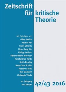zeitschrift fur kritische theorie / zeitschrift fur kritische theorie, heft 42/43 (ebook)-philipp lenhard-helmut heit-9783866744998