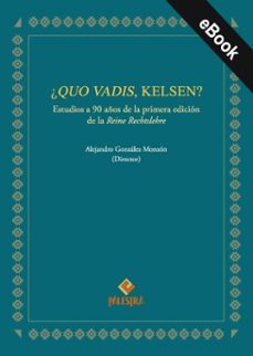 ¿quo vadis, kelsen? (ebook)-alejandro gonzález monzón-9786123256098