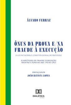 onus da prova e/na fraude a execuço (ebook)-9786527034698