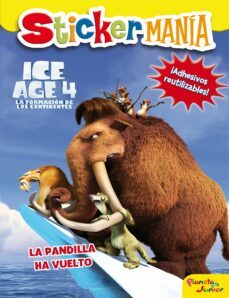 ice age 4: stickermania. la pandilla ha vuelto-9788408007098