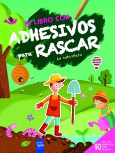 mi libro con adhesivos para rascar: la naturaleza-9788408236498