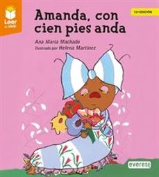 amanda, con cien pies anda (leer es vivir)-9788410333598