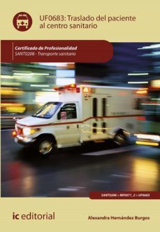 traslado del paciente al centro sanitario. sant0208 (ebook)-9788411030298