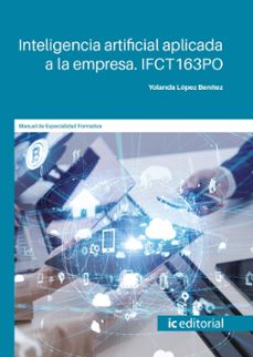 (i.b.d.) ifct163po inteligencia artificial aplicada a la empresa.-9788411035798