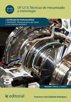 tecnicas de mecanizado y metrologia. tmvg0409 (ebook)-9788411841498