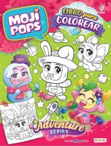 mojipops adventure series (libro para colorear)-9788412263398