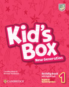 kid s box new generation level 1 activity book with home booklet and digital pack english for spanish speakers-9788413224398