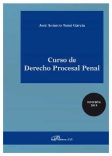 curso de derecho procesal penal-jose antonio tome garcia-9788413242798