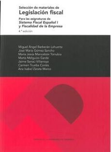 seleccion de materiales de legislacion fiscal 6ª edicion .)-miguel angel barberan lahuerta-9788413408798