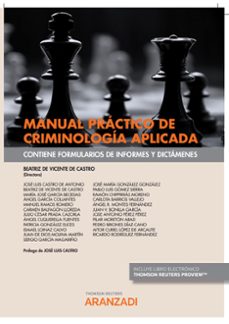 manual practico de criminologia aplicada.contiene formularios de informes y dictamenes-9788413913698