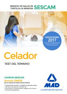 celador del servicio de salud de castilla-la mancha (sescam). test del temario-9788414204498