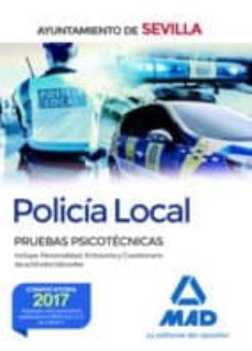 policia local del ayuntamiento de sevilla. pruebas psicotecnicas-9788414209998