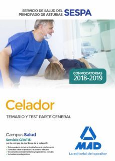 celador del servicio de salud del principado de asturias (sespa): temario y test parte general-9788414220498