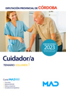 cuidador/a. temario (vol. 1): diputación provincial de córdoba-9788414275498
