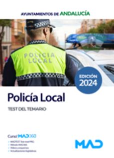policia local de andalucia. test-9788414288498
