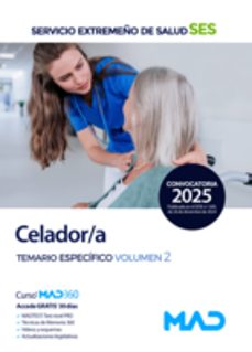 celador/a del servicio extremeño de salud (ses). temario especifi o volumen 2-9788414291498