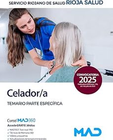celador/a del servicio riojano de salud (seris). temario parte es pecifica-9788414299098