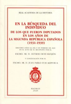 en la busqueda del individuo-octavio ruiz manjon-9788415069898