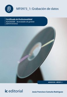 (i.b.d.) grabación de datos. adgd0308 - actividades de gestión administrativa-9788416173198