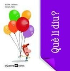 que li diu...? (rialles, nº7)-maria dalmau-9788424632298