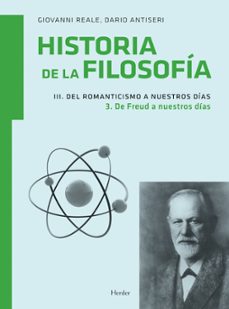 historia de la filosofia (vol. 3.3): del romanticismo a nuestros dias-dario antiseri-giovanni reale-9788425426698
