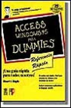 access windows 95 para dummies, referencia rapida-stuart j. stuple-9788428323598