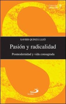 paison y radicalidad: posmodernidad y vida consagrada-9788428526098